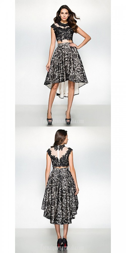 Australia Formal Evening Dress Black A-line Jewel Asymmetrical Lace
https://www.formalgownaustralia.com/