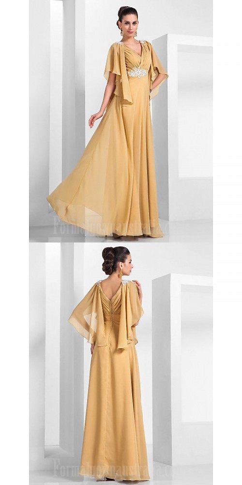 Australia Formal Dress Evening Gowns Military Ball Dress Gold Plus Sizes Dresses Petite A-line Princess V-neck Long Floor-length Chiffon
https://www.formalgownaustralia.com/semi-formal-dresses.html